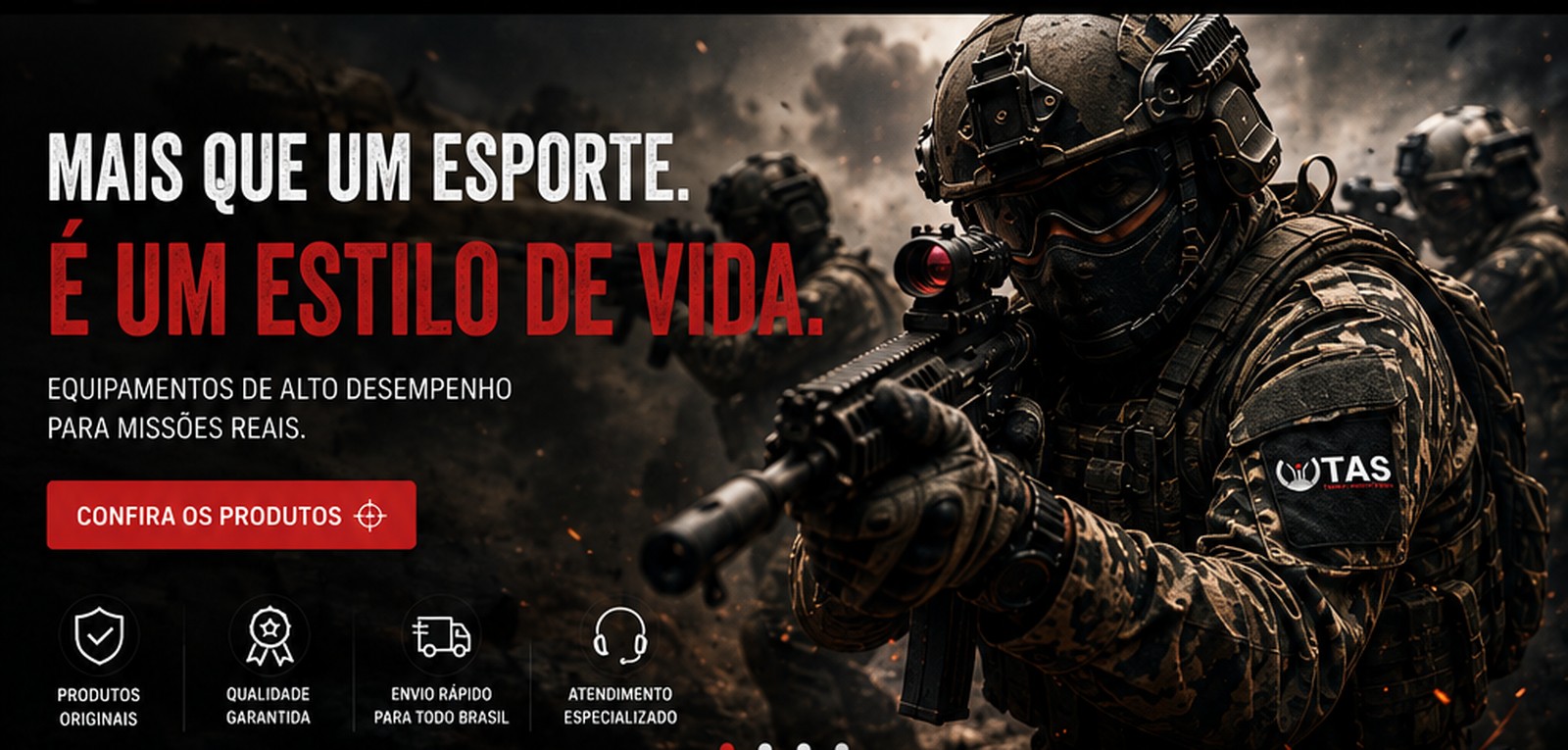 Mais que um esporte — estilo de vida airsoft
